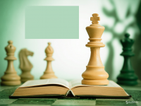 课程标志 国际象棋。将军很重要