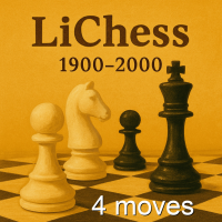 पाठ्यक्रम लोगो 4 चालों में मात (LiChess.org साइट)। रेटिंग 1900-2000